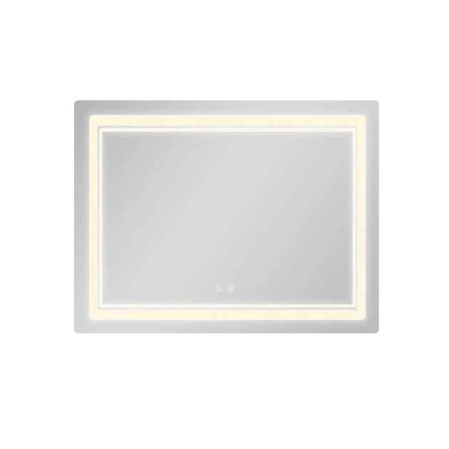 Зеркало Qtap Cardinal (CA2) 1000х800 с LED-подсветкой Touch, с антизапотеванием, с диммером, рег. темп цвета (3000-6500K) - изображение 6