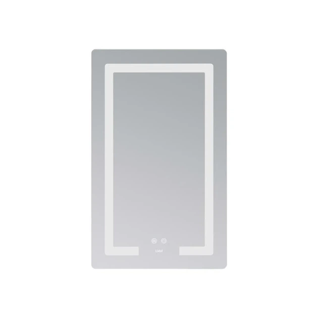 Зеркало Lidz Kubis (KU2) 500х800 с LED-подсветкой Touch, с антизапотеванием, с диммером, рег. яркости LD78LF936508048448 - изображение 3