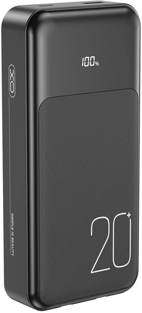 УМБ XO PR249 20000 mAh USB-C/USB-А порт USB-C/Lightning кабель (PR249.black) - зображення 2