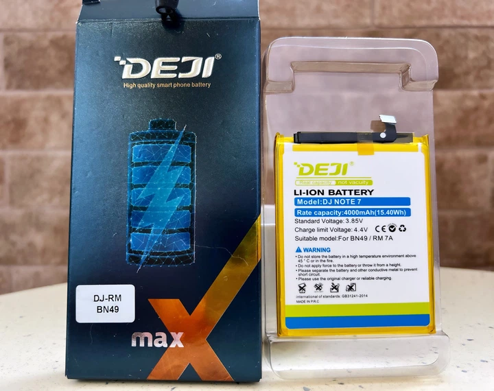 Аккумулятор BN49 Xiaomi Redmi 7A 4000 mAh Deji Original - Фото 1 Аккумулятор BN49 Xiaomi Redmi 7A 4000 mAh Deji Original - изображение 1