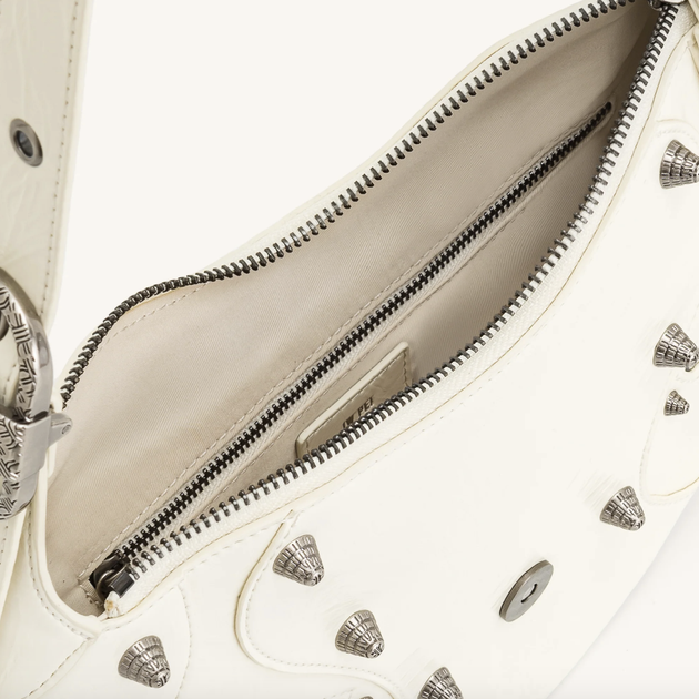 Жіноча сумка JW PEI Tessa Crushed Shoulder Bag White. (0137) - зображення 5