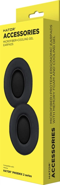Nauszniki wymienne Hator do Phoenix 2 (8721325182203) - obraz 2