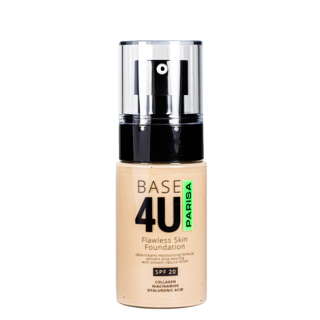 Тональный крем для лица Parisa Cosmetics Base4U № 23 deep beige - изображение 2