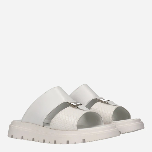 Sandały damskie Calvin Klein V4B2-83360-1915530 40 26 cm Białe (8054491105531) - obraz 2