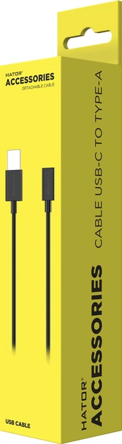 Універсальний кабель Hator USB Type-A на USB Type-C (ACC416) - зображення 2