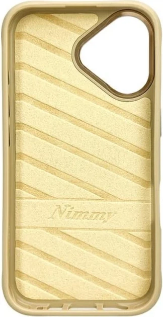 Панель Nimmy Big Eyed Pet 2.0 Cat для Apple iPhone 16 Khaki (6971080319723) - зображення 3