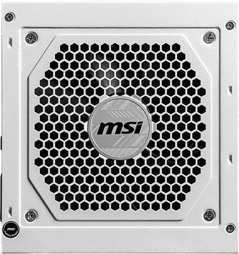 Блок живлення MSI MAG A850GL PCIE5 850W 80+ Gold White (MAG A850GL PCIE5 WHITE) - зображення 2