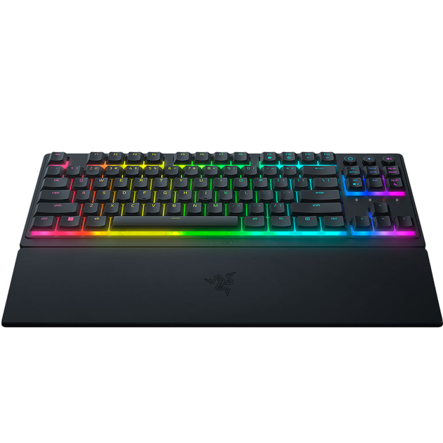 Клавіатура Razer Ornata V3 UKR Black (RZ03-04881800-R371) - Фото 2 Клавіатура Razer Ornata V3 UKR Black (RZ03-04881800-R371) - изображение 2