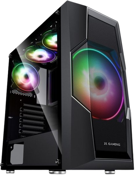 Корпус 2E Gaming Turbo G2057 ARGB Black (2E-G2057B) - изображение 2