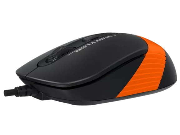 Миша A4Tech FM10 Black/Orange - Фото 1 Миша A4Tech FM10 Black/Orange - изображение 1