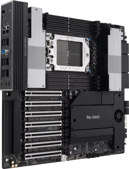 Материнcька плата Asus Pro WS WRX90E-SAGE SE Socket TR5 (PRO WS WRX90E-SAGE SE) - изображение 2