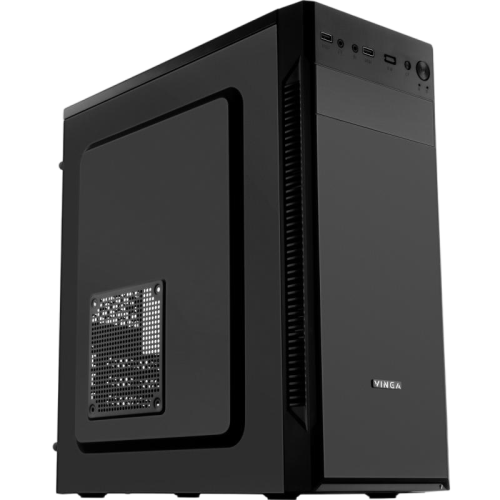 Корпус Vinga CS115 450W Black (CS115-450W) - изображение 2