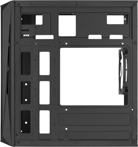 Корпус AeroCool CS-107-A-BK-v2 600W FRGB Black (ACCX-PC14002.11) - зображення 5