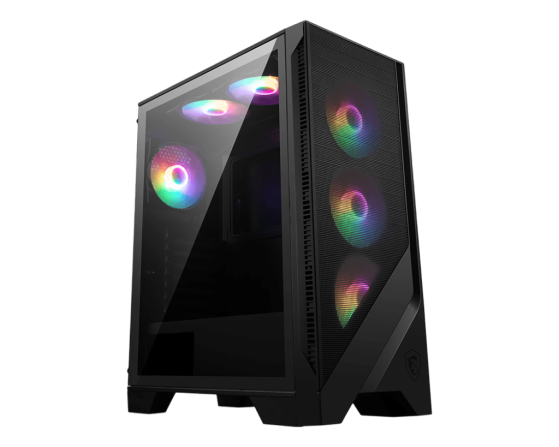 Корпус MSI MAG Forge 120A RGB Airflow Black (MAG FORGE 120A Airflow) - Фото 1 Корпус MSI MAG Forge 120A RGB Airflow Black (MAG FORGE 120A Airflow) - изображение 1