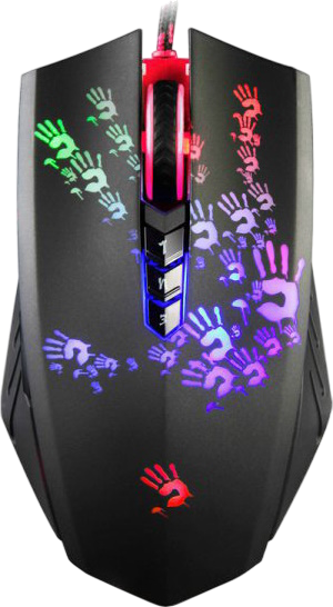 Миша A4Tech Bloody A60A RGB Black - Фото 1 Миша A4Tech Bloody A60A RGB Black - изображение 1