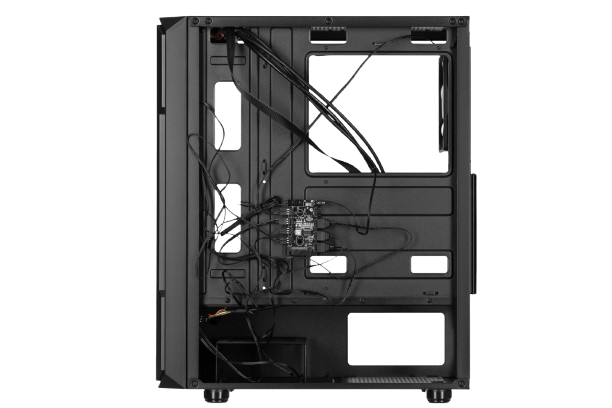 Корпус 2E Gaming Hexagon G338 Black (2E-G338) - зображення 4