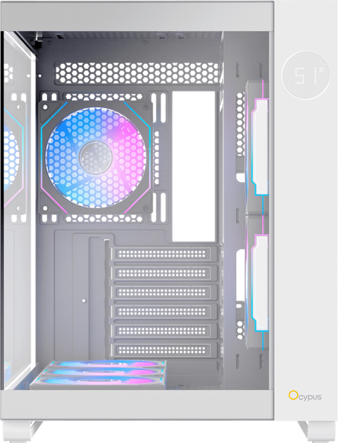 Корпус Ocypus Iota C70 ARGB White (IOTA-C70-WHD600XX-GL) - зображення 2