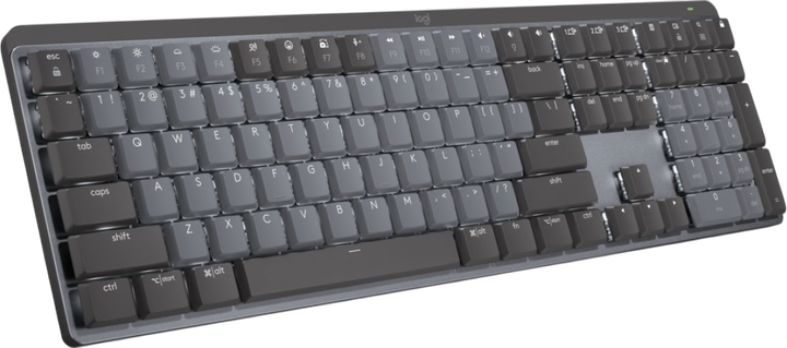 Клавіатура бездротова Logitech MX Mechanical Graphite (920-010759) - зображення 3