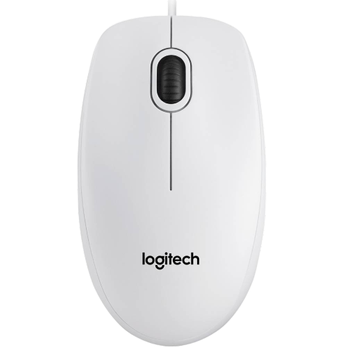 Миша Logitech B100 White (910-003360) - Фото 1 Миша Logitech B100 White (910-003360) - зображення 1
