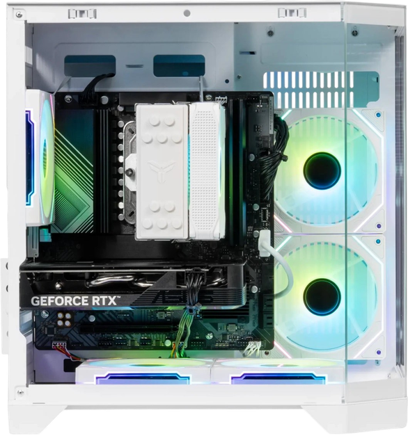 Корпус QUBE CRYSTAL ARGB White (CRYSTAL_GWNU3) - изображение 2
