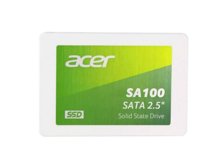 SSD 2.5" накопичувач Acer SA100 120GB (BL.9BWWA.101) - Фото 1 SSD 2.5" накопичувач Acer SA100 120GB (BL.9BWWA.101) - изображение 1