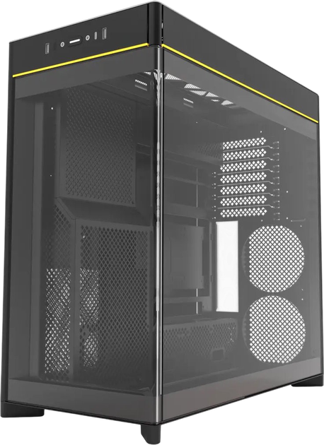 Корпус Montech HS02 ARGB Black - зображення 2