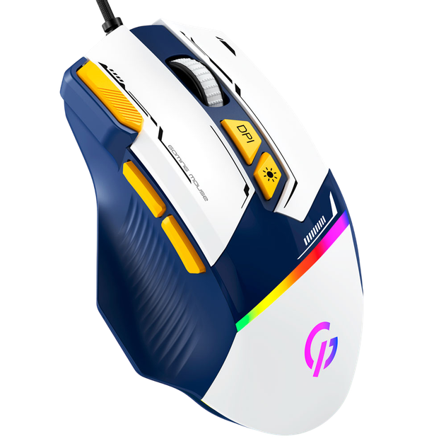 Мышь GamePro GM300 RGB Blue-White (GM300BL) - изображение 2