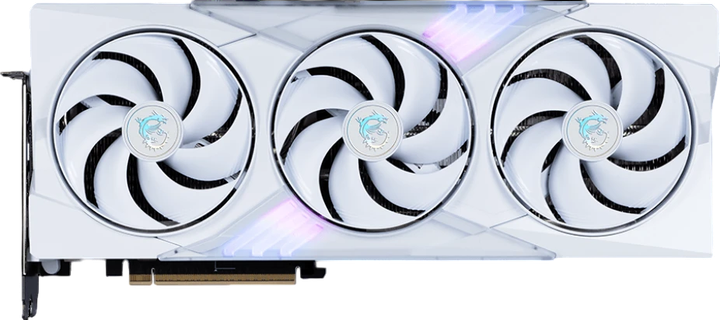 Відеокарта GeForce RTX 5070 Ti 16GB MSI Gaming Trio OC White (RTX 5070 Ti 16G GAMING TRIO OC WHITE) - зображення 2