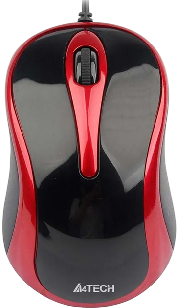 Миша A4Tech N-350-2 Red/Black - Фото 1 Миша A4Tech N-350-2 Red/Black - изображение 1