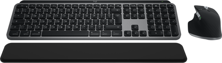 Комплект (клавіатура, миша) бездротовий Logitech MX Keys S Combo Space Grey (920-012845) - Фото 1 Комплект (клавіатура, миша) бездротовий Logitech MX Keys S Combo Space Grey (920-012845) - изображение 1