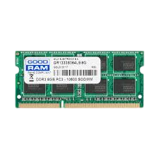 Оперативна пам'ять GoodRam 8GB SODIMM DDR3 1333MHz (GR1333S364L9/8G) - Фото 1 Оперативна пам'ять GoodRam 8GB SODIMM DDR3 1333MHz (GR1333S364L9/8G) - изображение 1