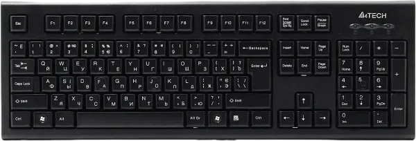 Клавіатура A4Tech KR-85 PS/2 Black - зображення 3