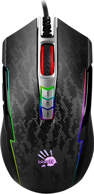 Миша A4Tech P93s Bloody RGB Black - Фото 1 Миша A4Tech P93s Bloody RGB Black - зображення 1