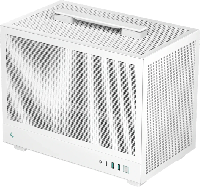 Корпус DeepCool CH160 Mesh White (R-CH160-WHNMI0-G-1) - зображення 2