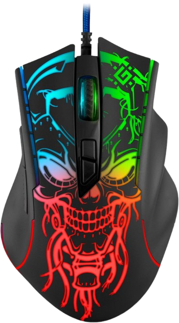 Миша Defender Bulletstorm GM-928 RGB Black (52928) - Фото 1 Миша Defender Bulletstorm GM-928 RGB Black (52928) - зображення 1