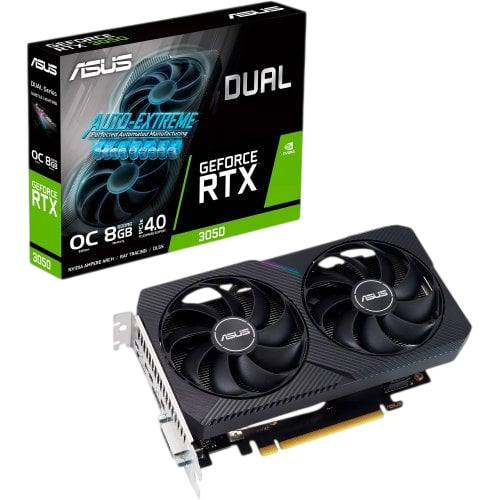 Відеокарта GeForce RTX 3050 8GB Asus Dual V2 OC (DUAL-RTX3050-O8G-V2) - изображение 2