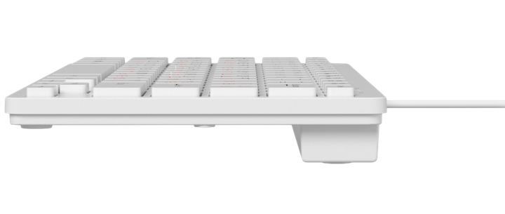 Клавіатура Maxxter KBM-C01W-UA White - зображення 2