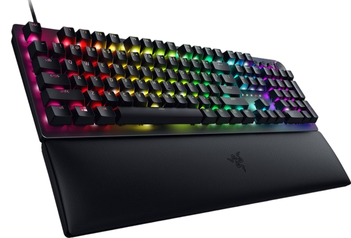 Клавіатура Razer Huntsman V2 Red Switch RGB Black (RZ03-03940800-R3R1) - изображение 2