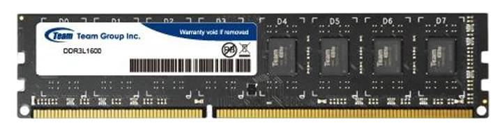 Оперативна пам'ять Team 4GB DDR3 1600MHz (TED3L4G1600C1101) - Фото 1 Оперативна пам'ять Team 4GB DDR3 1600MHz (TED3L4G1600C1101) - изображение 1