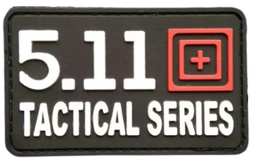 Патч ПХВ на липучці 5.11 Tactical Series - Фото 1 Патч ПХВ на липучці 5.11 Tactical Series - зображення 1