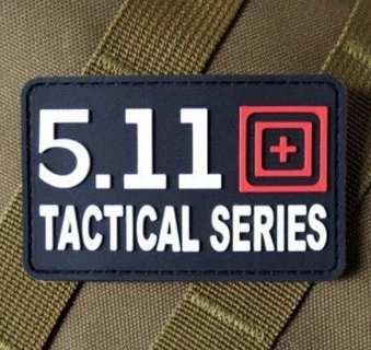 Патч ПХВ на липучці 5.11 Tactical Series - Фото 2 Патч ПХВ на липучці 5.11 Tactical Series - зображення 2