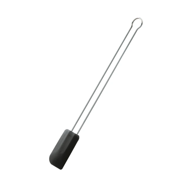 Шпатель силиконовый черный 26 см ROSLE 950438/12438 - Фото 1 Шпатель силиконовый черный 26 см ROSLE 950438/12438 - изображение 1