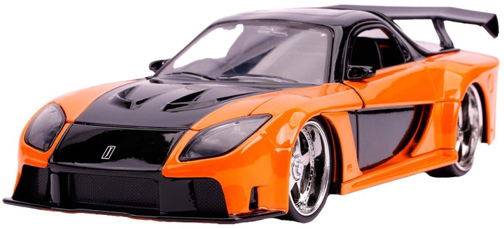 Колекційний автомобіль Simba JADA F&F Mazda RX-7 1:24 (4006333098208) - зображення 2