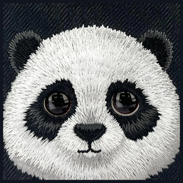 Etui plecki Nimmy Big Eyed Pet 2.0 Panda do Apple iPhone 16 Black (6971080319754) - obraz 9