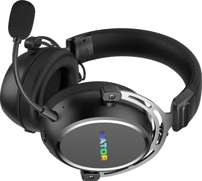 Słuchawki Hator Hypergang 3 Wireless Black (8721249196881) - obraz 8