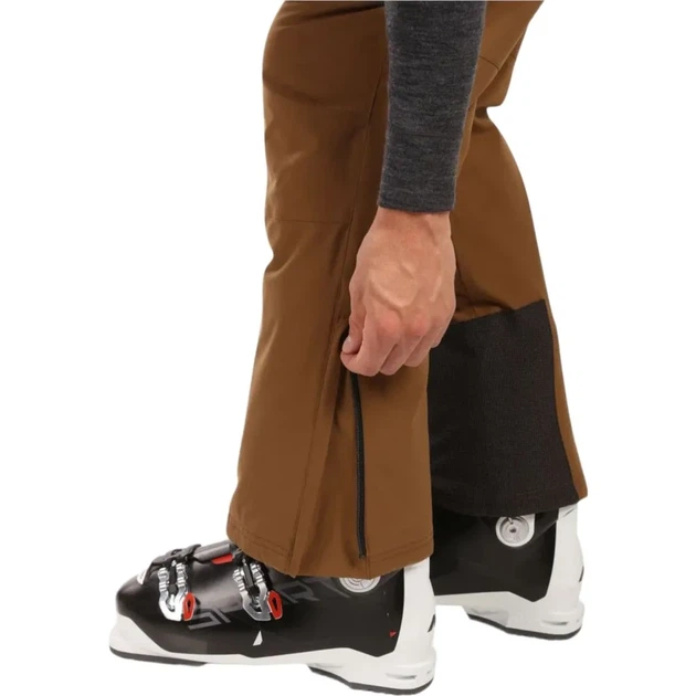 Лыжные штаны мужские Kilpi Mimas-M Brown XL (100084440) - Фото 4 Лыжные штаны мужские Kilpi Mimas-M Brown XL (100084440) - изображение 4