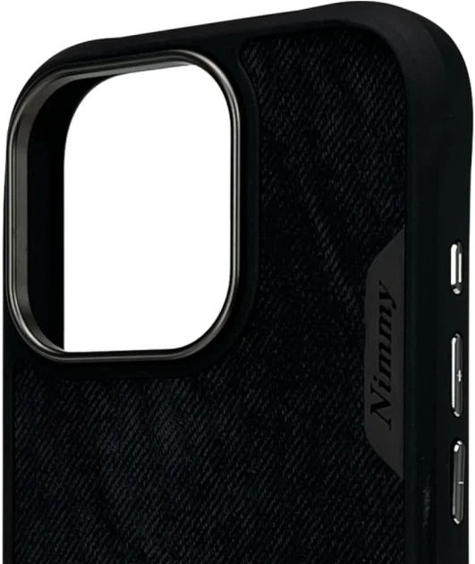 Etui plecki Nimmy Big Eyed Pet 2.0 Panda do Apple iPhone 16 Pro Max Black (6971080319778) - obraz 4