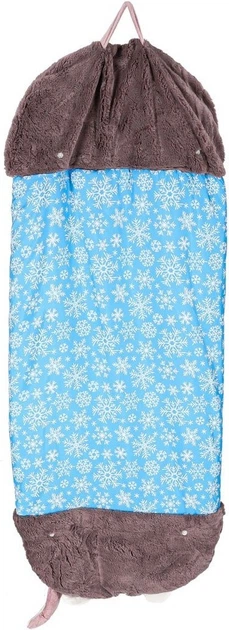 Śpiwór turystyczny KIK dla dzieci 125 x 50 cm Niebieski (KX3016_1) - obraz 5