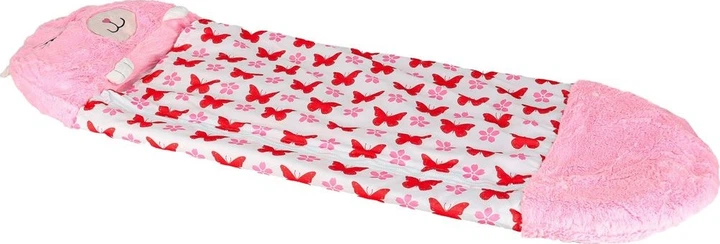 Śpiwór turystyczny KIK dla dzieci 125 x 50 cm Różowy KX3016 (5903039768048) - obraz 4