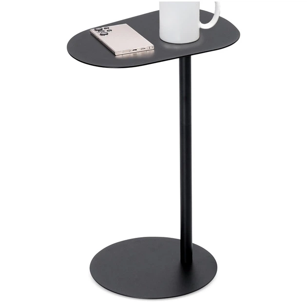 Stolik boczny kawowy Trends 4 You 568127 metalowy 35 x 25 x 53 cm Czarny (8721037393775) - obraz 2